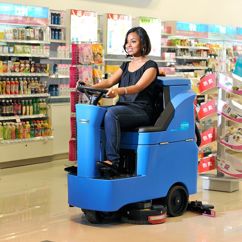 一臺洗地機一個使命